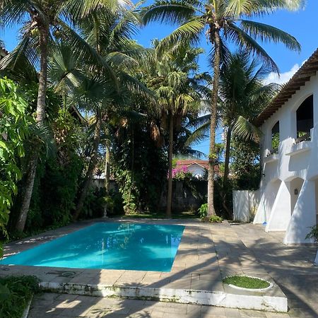 Villa Casarao No Guaruja Com Piscina Exterior foto