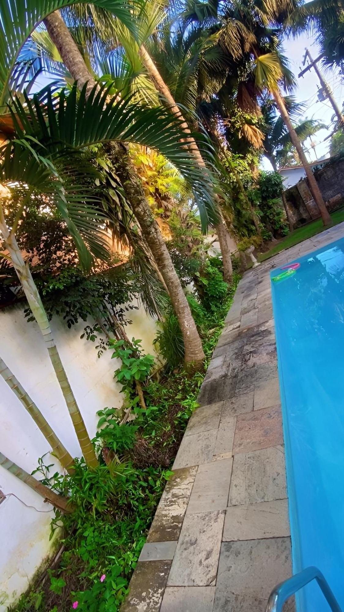 Villa Casarao No Guaruja Com Piscina Exterior foto