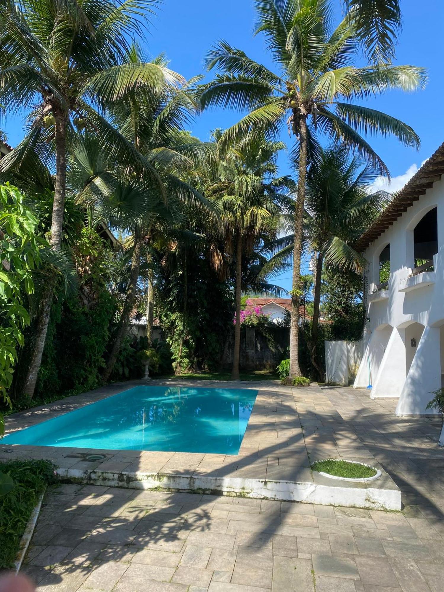 Villa Casarao No Guaruja Com Piscina Exterior foto