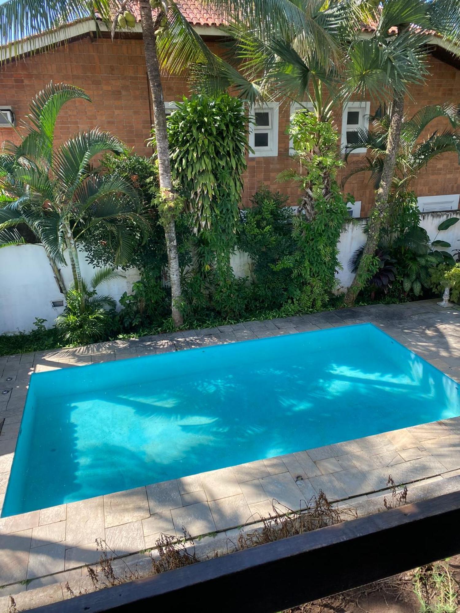 Villa Casarao No Guaruja Com Piscina Exterior foto