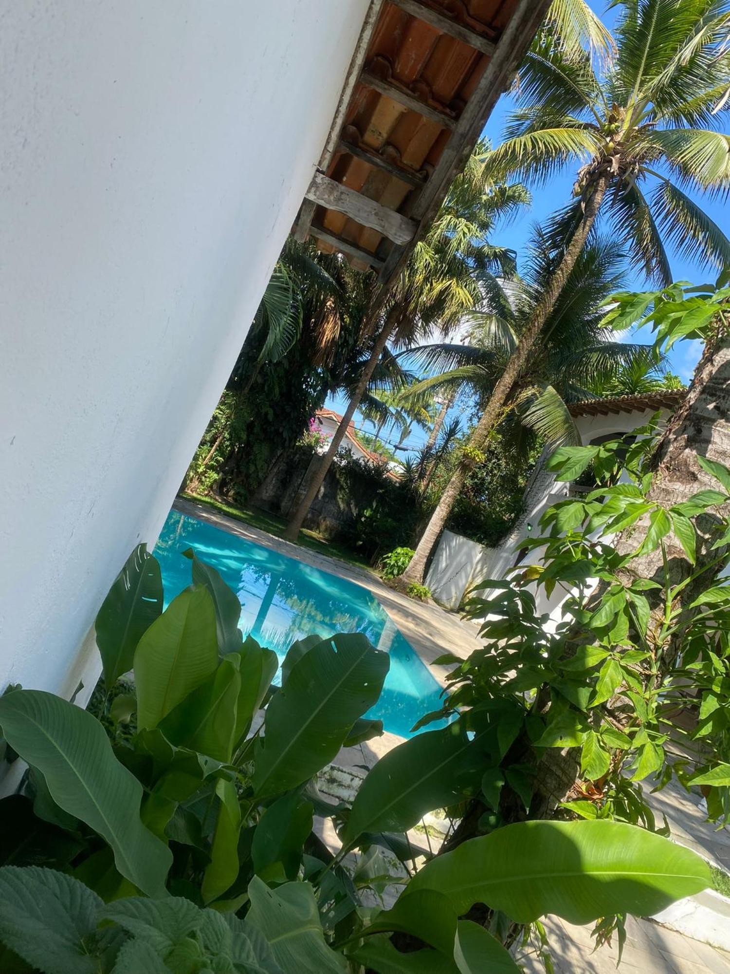 Villa Casarao No Guaruja Com Piscina Exterior foto